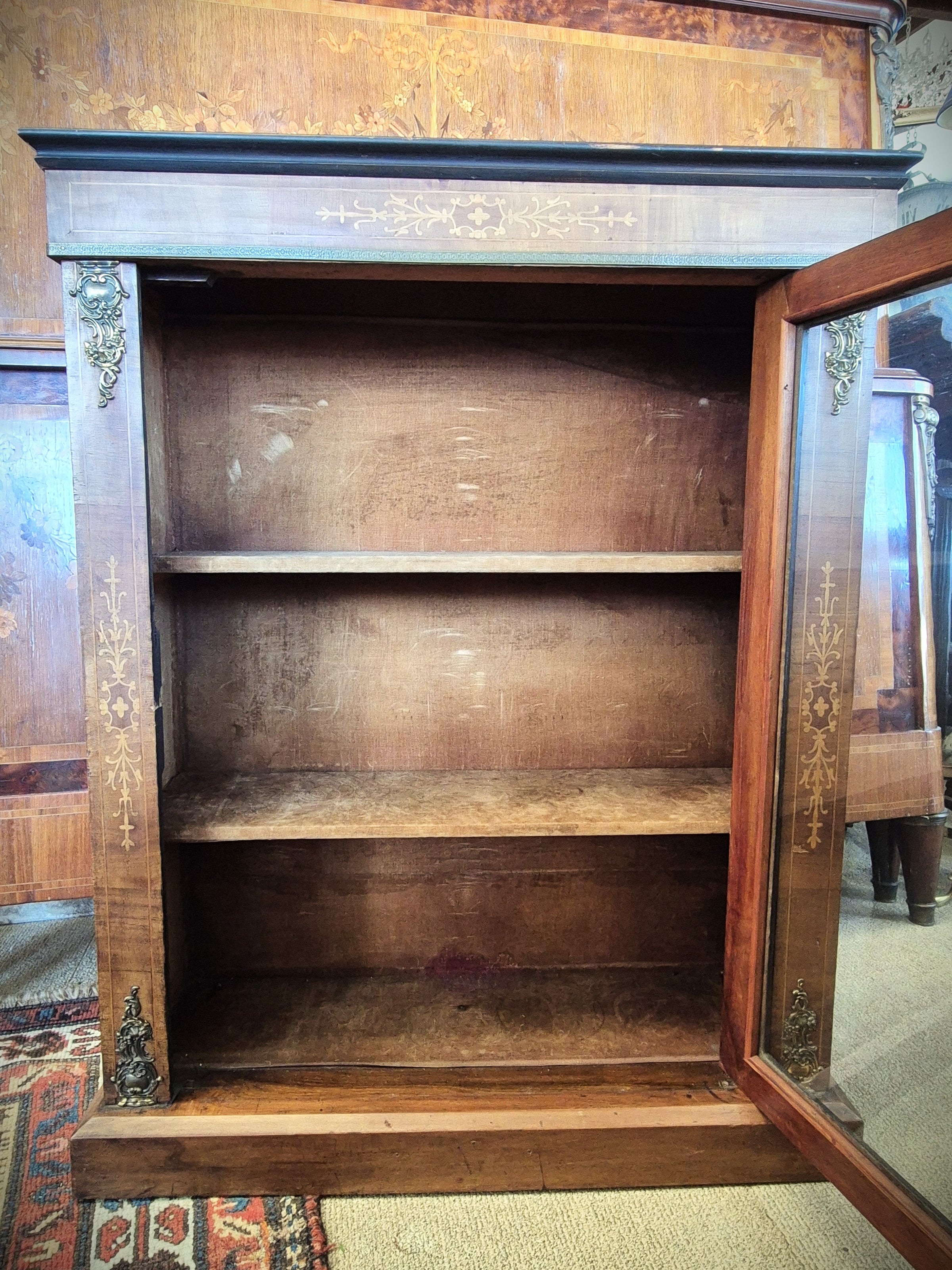 Victorian Walnut Cabinet