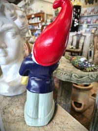 Saxophone playing garden gnome