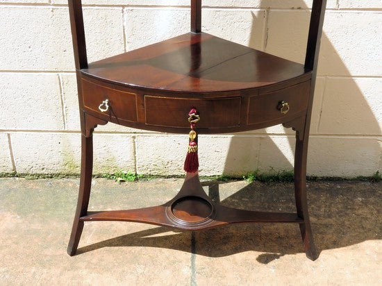 Georgian Gentlemen's Corner Wash Stand
