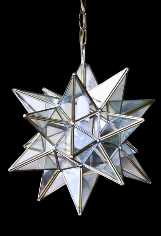 Designer Star Pendant Light Shade