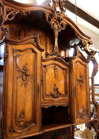 Viennese Walnut & Marble Buffet